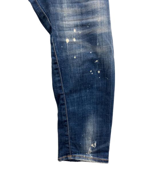 DSQUARED2（ディースクエアード）DSQUARED2 (ディースクエアード) Sexy Twist Jean インディゴ サイズ:44の古着・服飾アイテム