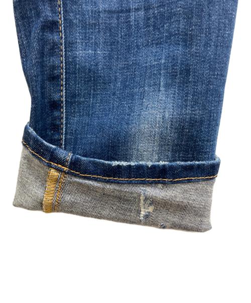 DSQUARED2（ディースクエアード）DSQUARED2 (ディースクエアード) Sexy Twist Jean インディゴ サイズ:44の古着・服飾アイテム