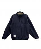 DESCENDANTディセンダント）の古着「HUMMING FLEECE PULLOVER」｜ネイビー