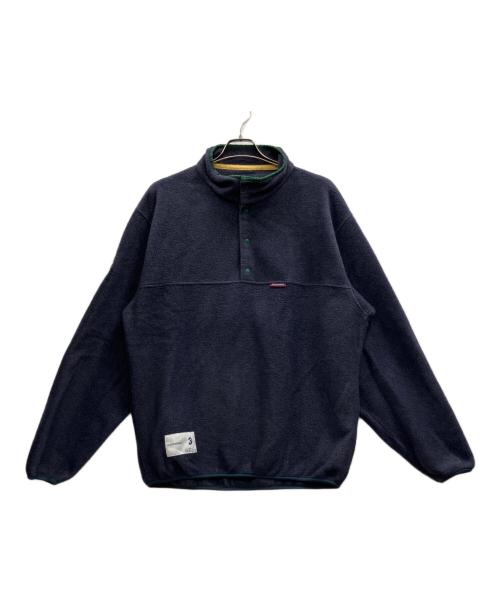 DESCENDANT（ディセンダント）DESCENDANT (ディセンダント) HUMMING FLEECE PULLOVER ネイビー サイズ:3の古着・服飾アイテム