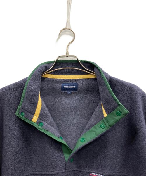 DESCENDANT（ディセンダント）DESCENDANT (ディセンダント) HUMMING FLEECE PULLOVER ネイビー サイズ:3の古着・服飾アイテム