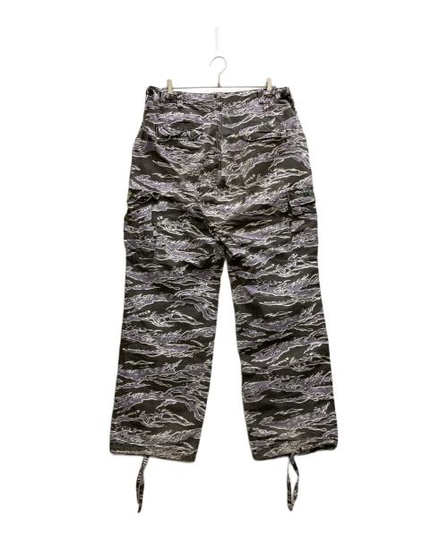 WTAPS（ダブルタップス）WTAPS (ダブルタップス) タイガーカモ柄カーゴパンツ パープル サイズ:不明の古着・服飾アイテム