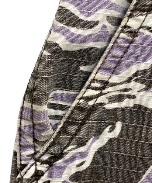 WTAPS（ダブルタップス）WTAPS (ダブルタップス) タイガーカモ柄カーゴパンツ パープル サイズ:不明の古着・服飾アイテム