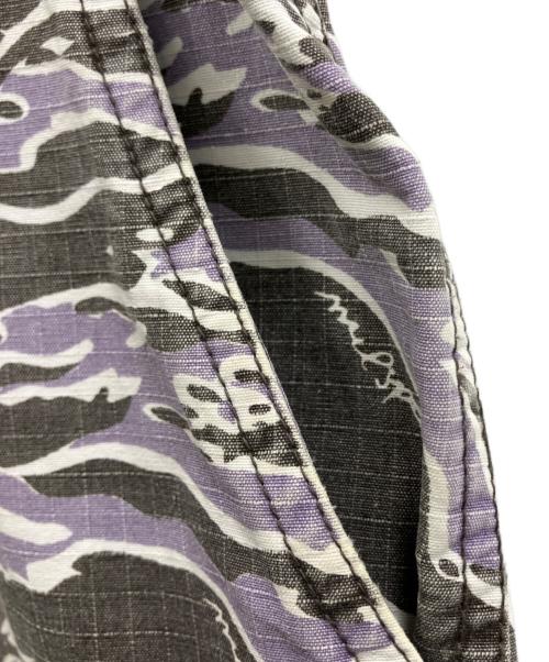 WTAPS（ダブルタップス）WTAPS (ダブルタップス) タイガーカモ柄カーゴパンツ パープル サイズ:不明の古着・服飾アイテム