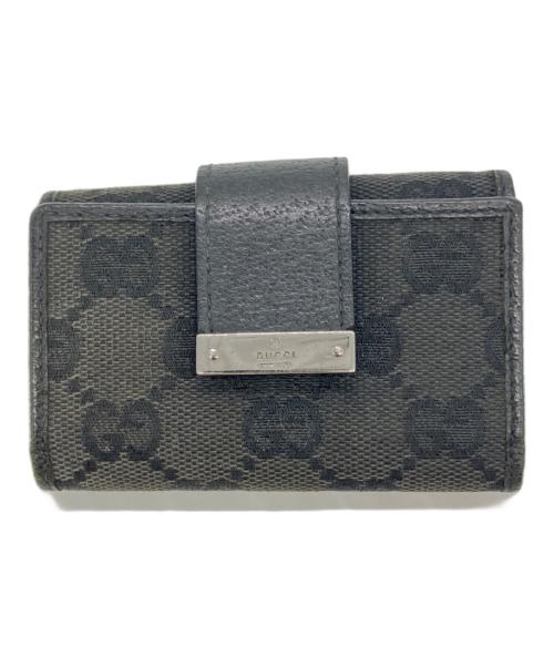 GUCCI（グッチ）GUCCI (グッチ) ６連キーケース ブラックの古着・服飾アイテム