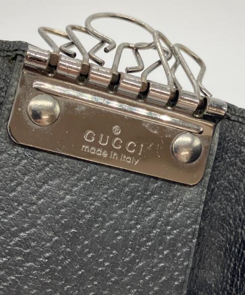 GUCCI（グッチ）GUCCI (グッチ) ６連キーケース ブラックの古着・服飾アイテム