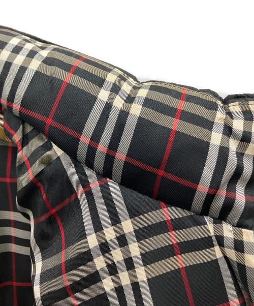 BURBERRY BLACK LABEL（バーバリーブラックレーベル）BURBERRY BLACK LABEL (バーバリーブラックレーベル) 裏ノヴァチェックダウンジャケット ブラック サイズ:Mの古着・服飾アイテム