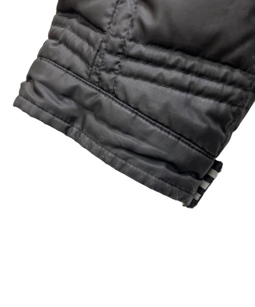 BURBERRY BLACK LABEL（バーバリーブラックレーベル）BURBERRY BLACK LABEL (バーバリーブラックレーベル) 裏ノヴァチェックダウンジャケット ブラック サイズ:Mの古着・服飾アイテム