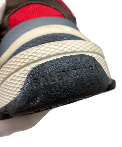 BALENCIAGA（バレンシアガ）BALENCIAGA (バレンシアガ) Triple S レッド×ブラック サイズ:27の古着・服飾アイテム