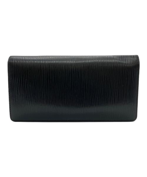 LOUIS VUITTON（ルイ ヴィトン）LOUIS VUITTON (ルイ ヴィトン) 長財布 ブラックの古着・服飾アイテム