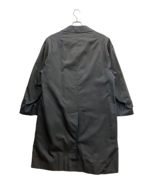 Burberry's（バーバリーズ）Burberry's (バーバリーズ) 裏ノヴァチェック比翼コート ブラック サイズ:Lの古着・服飾アイテム