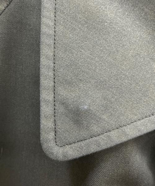 Burberry's（バーバリーズ）Burberry's (バーバリーズ) 裏ノヴァチェック比翼コート ブラック サイズ:Lの古着・服飾アイテム