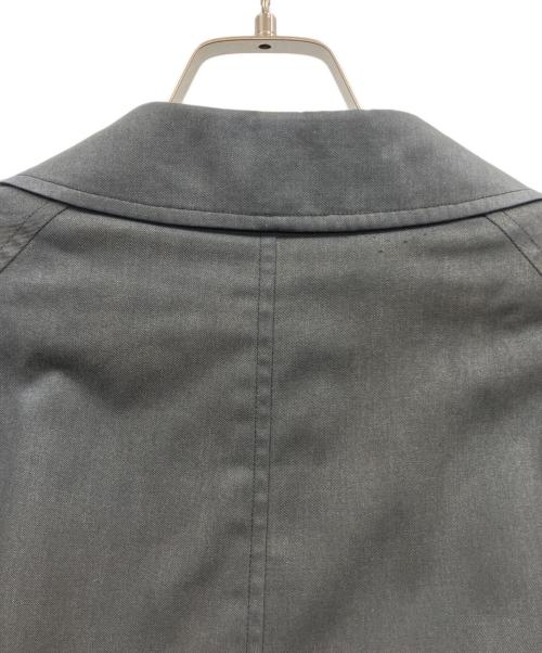 Burberry's（バーバリーズ）Burberry's (バーバリーズ) 裏ノヴァチェック比翼コート ブラック サイズ:Lの古着・服飾アイテム