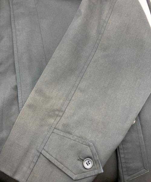 Burberry's（バーバリーズ）Burberry's (バーバリーズ) 裏ノヴァチェック比翼コート ブラック サイズ:Lの古着・服飾アイテム