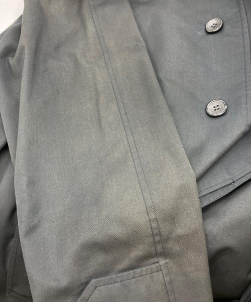 Burberry's（バーバリーズ）Burberry's (バーバリーズ) 裏ノヴァチェック比翼コート ブラック サイズ:Lの古着・服飾アイテム