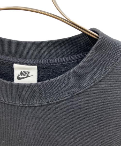 NIKE（ナイキ）NIKE (ナイキ) stussy (ステューシー) Washed NRG Fleece Crewneck ブラック サイズ:XLの古着・服飾アイテム