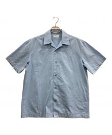 JIL SANDER（ジルサンダー）の古着「オープンカラーシャツ」｜ブルー