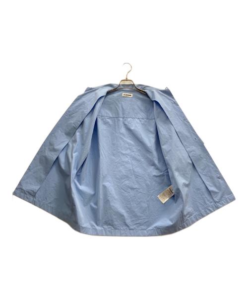 JIL SANDER（ジルサンダー）JIL SANDER (ジルサンダー) オープンカラーシャツ ブルー サイズ:37tの古着・服飾アイテム