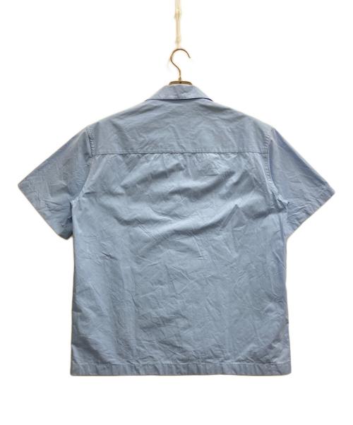 JIL SANDER（ジルサンダー）JIL SANDER (ジルサンダー) オープンカラーシャツ ブルー サイズ:37tの古着・服飾アイテム