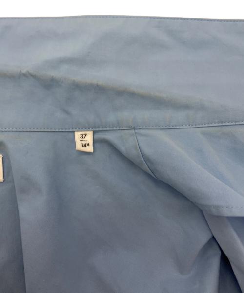 JIL SANDER（ジルサンダー）JIL SANDER (ジルサンダー) オープンカラーシャツ ブルー サイズ:37tの古着・服飾アイテム