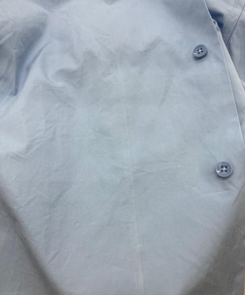 JIL SANDER（ジルサンダー）JIL SANDER (ジルサンダー) オープンカラーシャツ ブルー サイズ:37tの古着・服飾アイテム