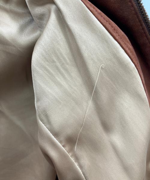 AVIREX（アヴィレックス）AVIREX (アヴィレックス) AGED SUEDE SOUVENIR JACKET ブラウン サイズ:Mの古着・服飾アイテム