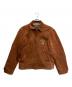 AVIREX（アヴィレックス）の古着「AGED SUEDE SOUVENIR JACKET」｜ブラウン