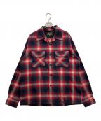 PENDLETONペンドルトン）の古着「オンブレチェックシャツ」｜ネイビー