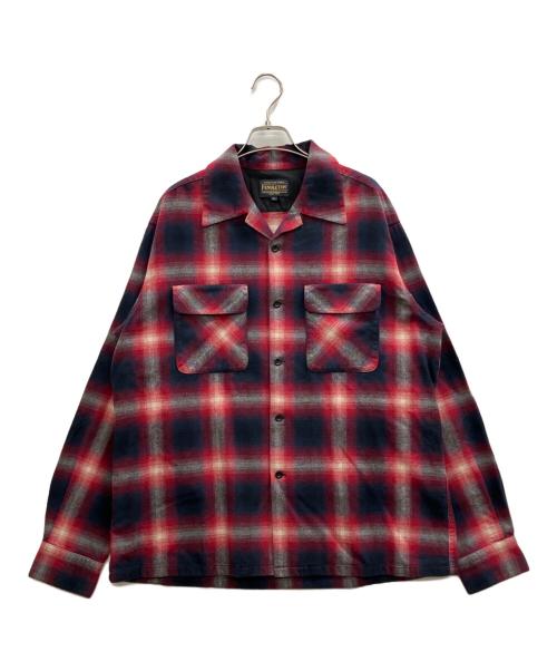 PENDLETON（ペンドルトン）PENDLETON (ペンドルトン) オンブレチェックシャツ ネイビー サイズ:Lの古着・服飾アイテム