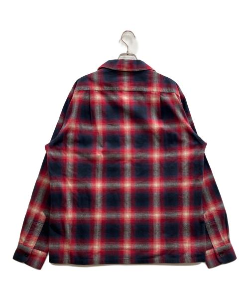 PENDLETON（ペンドルトン）PENDLETON (ペンドルトン) オンブレチェックシャツ ネイビー サイズ:Lの古着・服飾アイテム