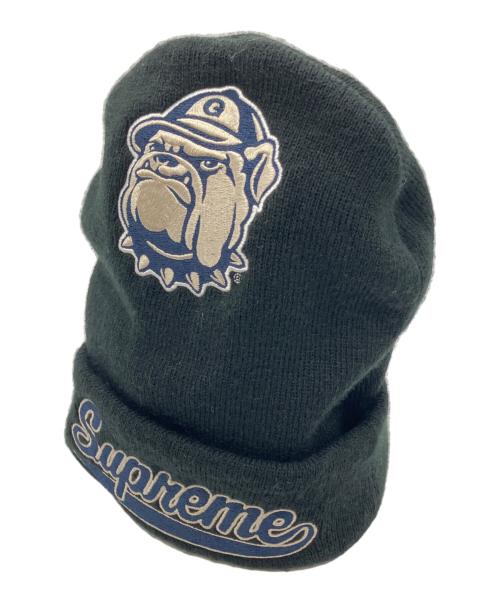 SUPREME（シュプリーム）SUPREME (シュプリーム) MITCHELL & NESS (ミッチェルアンドネス) ニット帽 ブラックの古着・服飾アイテム