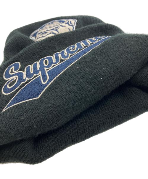 SUPREME（シュプリーム）SUPREME (シュプリーム) MITCHELL & NESS (ミッチェルアンドネス) ニット帽 ブラックの古着・服飾アイテム
