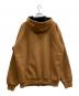 CarHartt (カーハート) 裏サーマルジップパーカー ブラウン サイズ:M：10000円