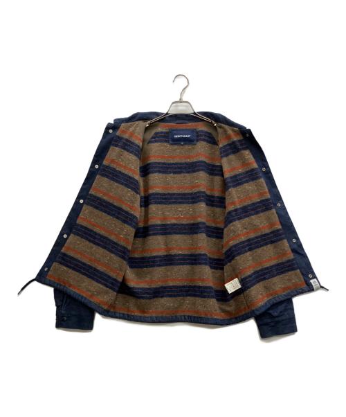 DESCENDANT（ディセンダント）DESCENDANT (ディセンダント) コーチジャケット ネイビー サイズ:2の古着・服飾アイテム
