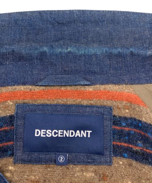 DESCENDANT（ディセンダント）DESCENDANT (ディセンダント) コーチジャケット ネイビー サイズ:2の古着・服飾アイテム