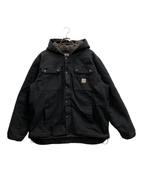 CarHartt（カーハート）CarHartt (カーハート) sherpa lined utility jacket ブラック サイズ:XXLの古着・服飾アイテム