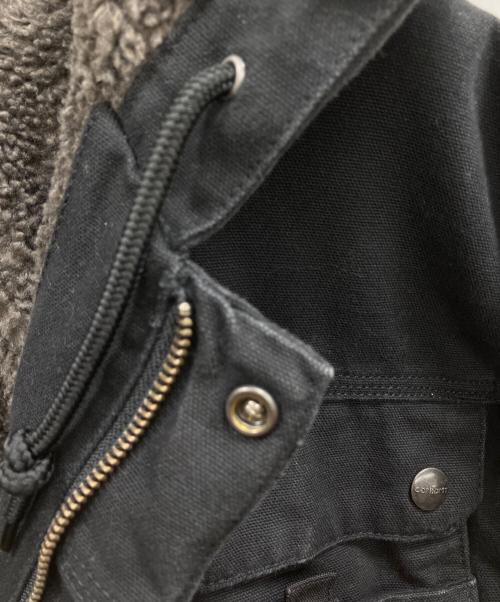 CarHartt（カーハート）CarHartt (カーハート) sherpa lined utility jacket ブラック サイズ:XXLの古着・服飾アイテム