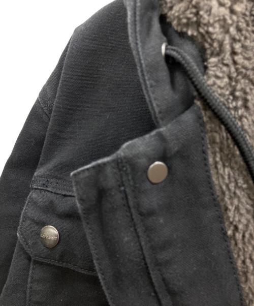 CarHartt（カーハート）CarHartt (カーハート) sherpa lined utility jacket ブラック サイズ:XXLの古着・服飾アイテム