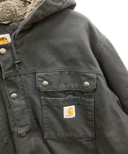 CarHartt（カーハート）CarHartt (カーハート) sherpa lined utility jacket ブラック サイズ:XXLの古着・服飾アイテム