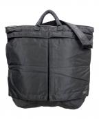 PORTERポーター）の古着「2WAY HELMETBAG」｜ブラック