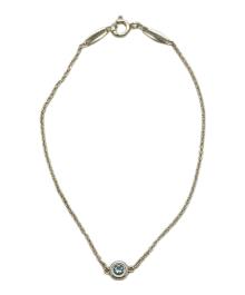 TIFFANY & Co.（ティファニー）の古着「カラーバイザヤードブレスレット」｜シルバー×ブルー