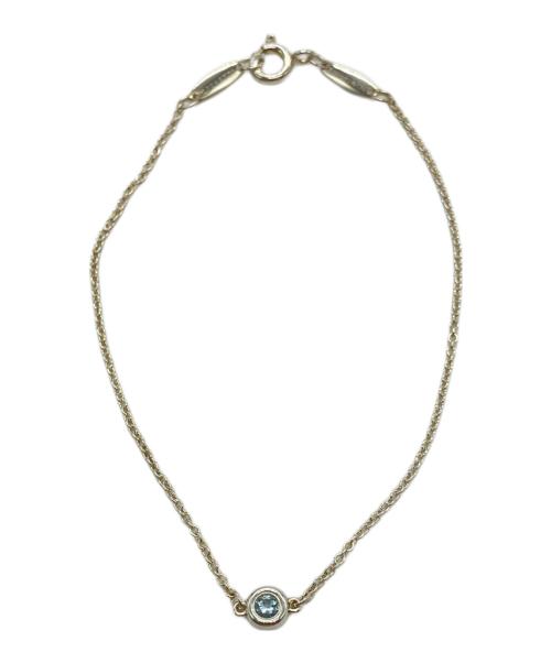 TIFFANY & Co.（ティファニー）Tiffany & Co. (ティファニー) カラーバイザヤードブレスレット シルバー×ブルーの古着・服飾アイテム