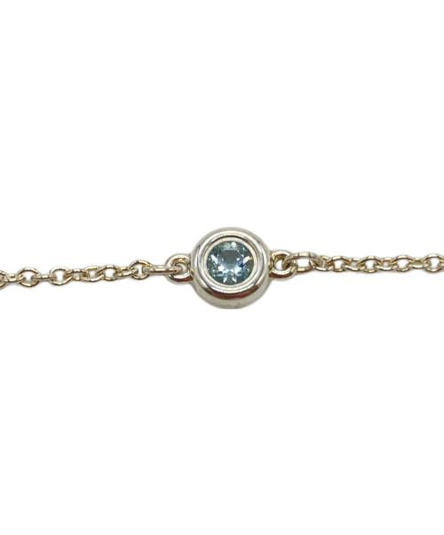 TIFFANY & Co.（ティファニー）Tiffany & Co. (ティファニー) カラーバイザヤードブレスレット シルバー×ブルーの古着・服飾アイテム
