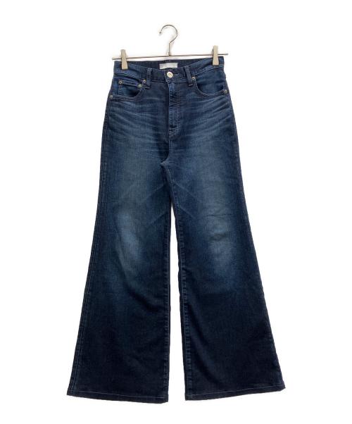 moussy（マウジー）moussy (マウジー) ADVANCED LONG LEG フレア インディゴ サイズ:24の古着・服飾アイテム