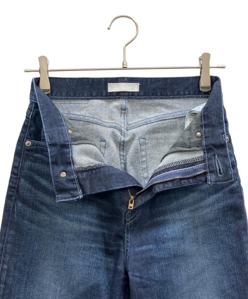 moussy（マウジー）moussy (マウジー) ADVANCED LONG LEG フレア インディゴ サイズ:24の古着・服飾アイテム
