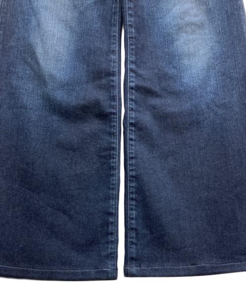 moussy（マウジー）moussy (マウジー) ADVANCED LONG LEG フレア インディゴ サイズ:24の古着・服飾アイテム