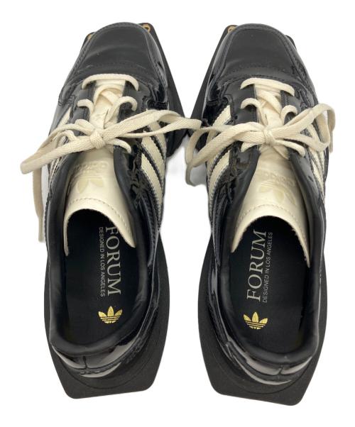 adidas（アディダス）adidas (アディダス) FORUM SQ W ブラック サイズ:25の古着・服飾アイテム