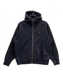 SUPREME（シュプリーム）の古着「Small Box Logo zip hoodie」｜ネイビー