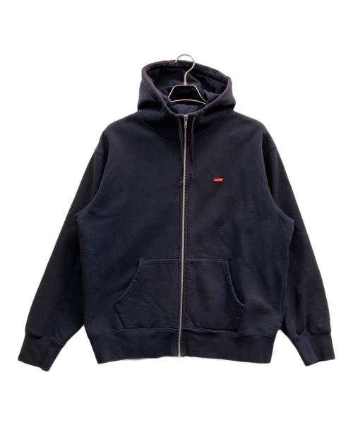 SUPREME（シュプリーム）Supreme (シュプリーム) Small Box Logo zip hoodie ネイビー サイズ:Mの古着・服飾アイテム