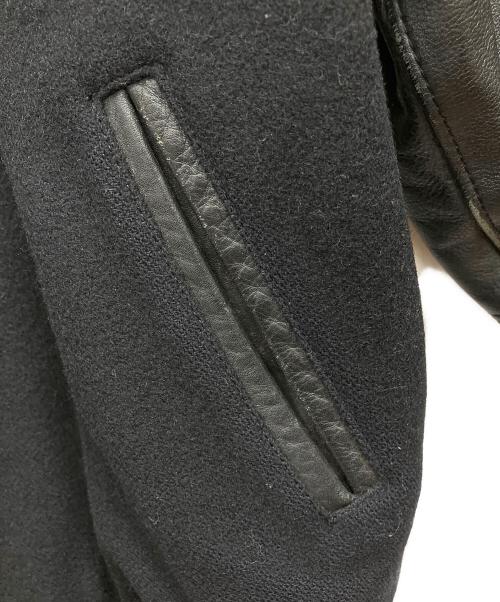 VAN（ヴァン）VAN (ヴァン) カウレザー切替スタジャン ブラック サイズ:Freeの古着・服飾アイテム
